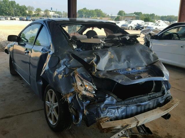 2HGFG12886H523593 - 2006 HONDA CIVIC EX 蓝色 照片 3