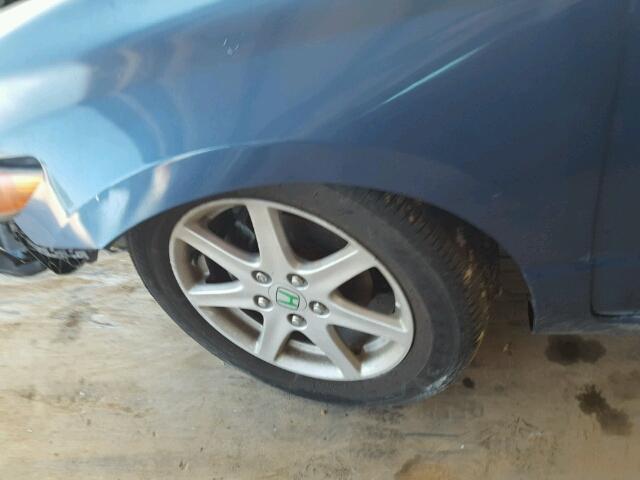 2HGFG12886H523593 - 2006 HONDA CIVIC EX 蓝色 照片 9