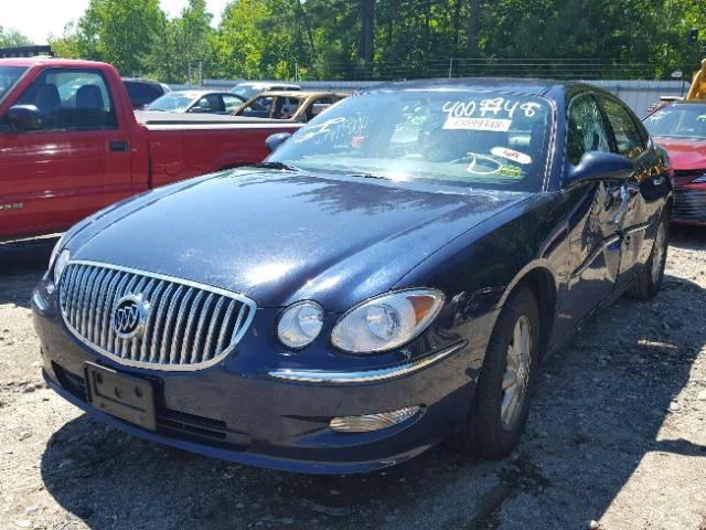 2G4WD582781149079 - 2008 BUICK LACROSSE C BLUE photo 2