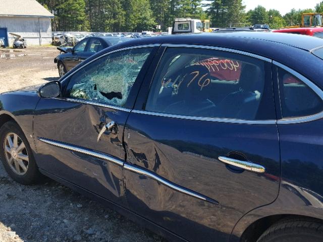 2G4WD582781149079 - 2008 BUICK LACROSSE C BLUE photo 9