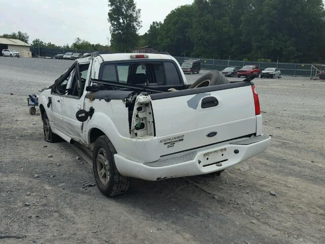 1FMZU67K55UB82540 - 2005 FORD EXPLORER S WHITE photo 3