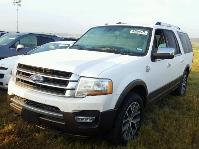 1FMJK1JT5HEA14192 - 2017 FORD EXPEDITION WHITE photo 2