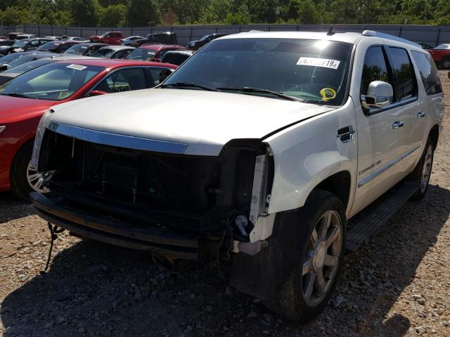 1GYFK66837R352641 - 2007 CADILLAC ESCALADE E WHITE photo 2