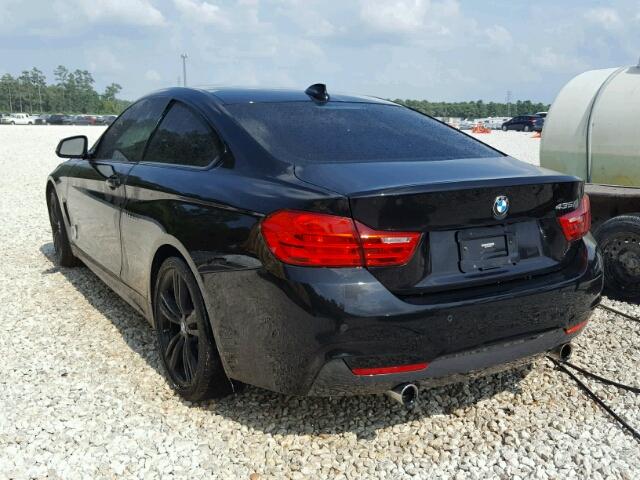 WBA3R1C50GK529749 - 2016 BMW 435 I BLACK photo 3