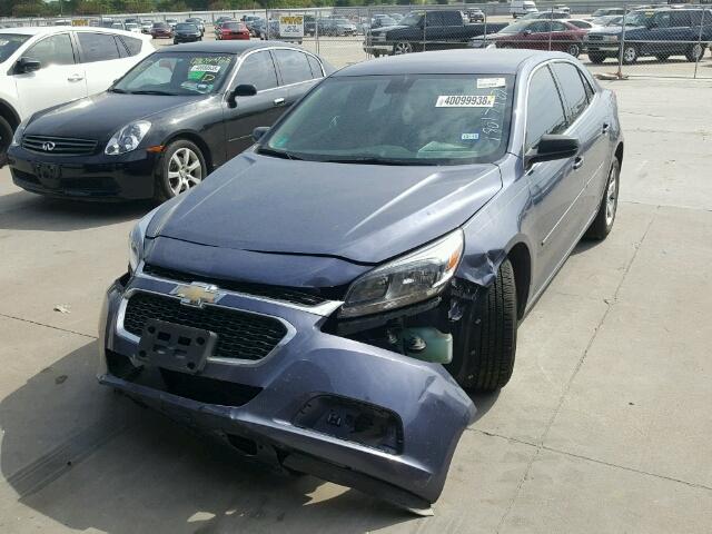 1G11B5SL7FF318036 - 2015 CHEVROLET MALIBU LS BLUE photo 2