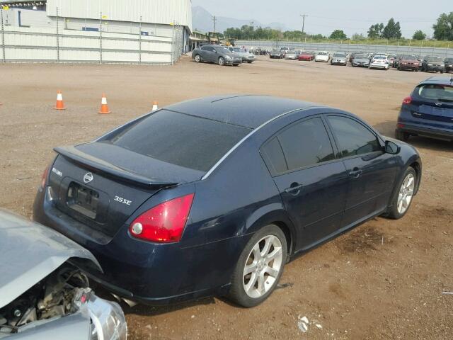 1N4BA41E97C846116 - 2007 NISSAN MAXIMA SE/ BLUE photo 4