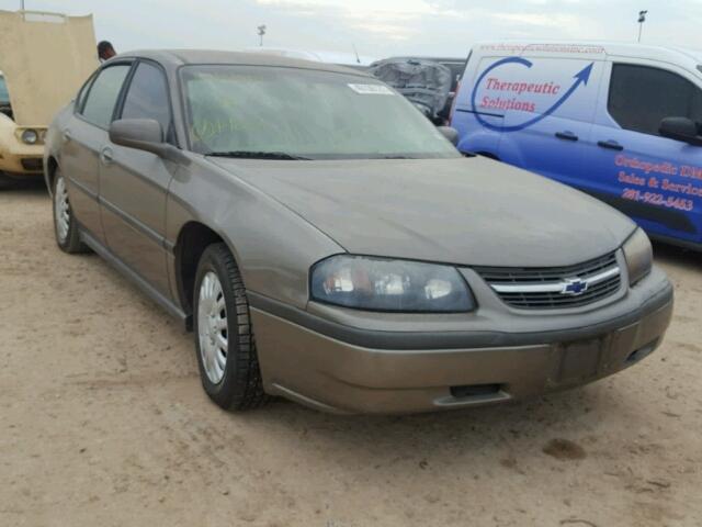 2G1WF52E329111352 - 2002 CHEVROLET IMPALA BROWN photo 1