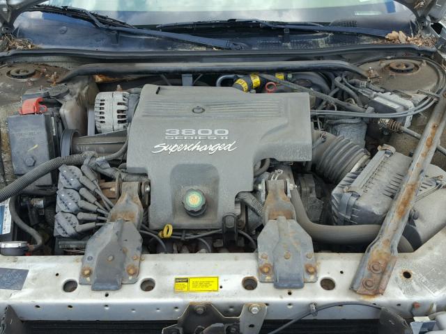 2G4WF551711150549 - 2001 BUICK REGAL GS SILVER photo 7