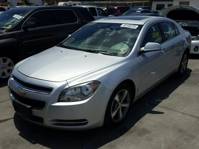 1G1ZC5E04CF133603 - 2012 CHEVROLET MALIBU 1LT 银色 照片 2