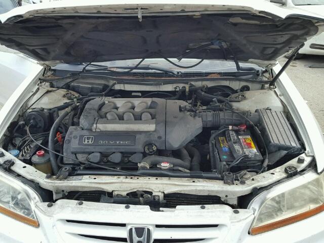 1HGCG22532A017175 - 2002 HONDA ACCORD EX WHITE photo 7