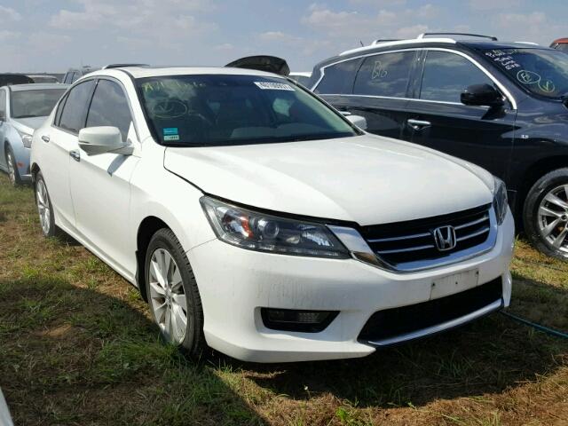 1HGCR3F81EA021881 - 2014 HONDA ACCORD WHITE photo 1