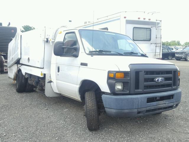 1FDXE4FL5BDB34664 - 2011 FORD ECONOLINE WHITE photo 1