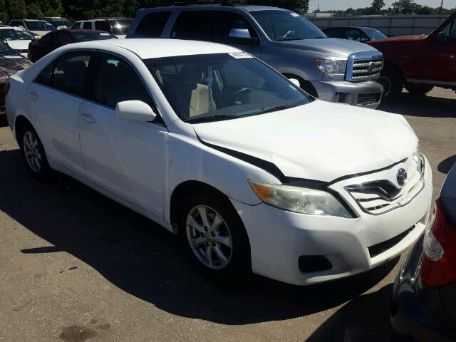 4T1BF3EK1BU653110 - 2011 TOYOTA CAMRY BASE WHITE photo 1