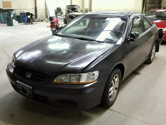 1HGCG22551A018942 - 2001 HONDA ACCORD EX BLACK photo 2