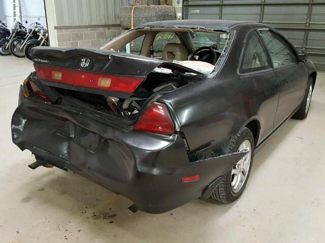 1HGCG22551A018942 - 2001 HONDA ACCORD EX BLACK photo 4