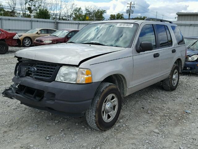 1FMZU62K23UB79261 - 2003 FORD EXPLORER GRAY photo 2