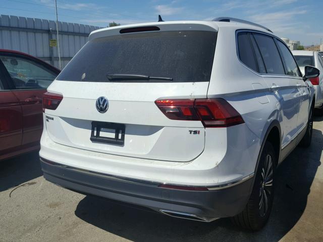 3VV3B7AX9JM039441 - 2018 VOLKSWAGEN TIGUAN SE Weiß Foto 4