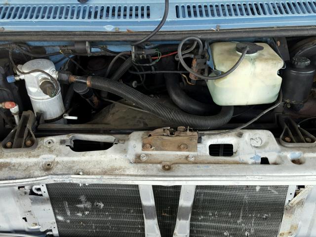 1GCEG25H5F7210721 - 1985 CHEVROLET G20 BLUE photo 7