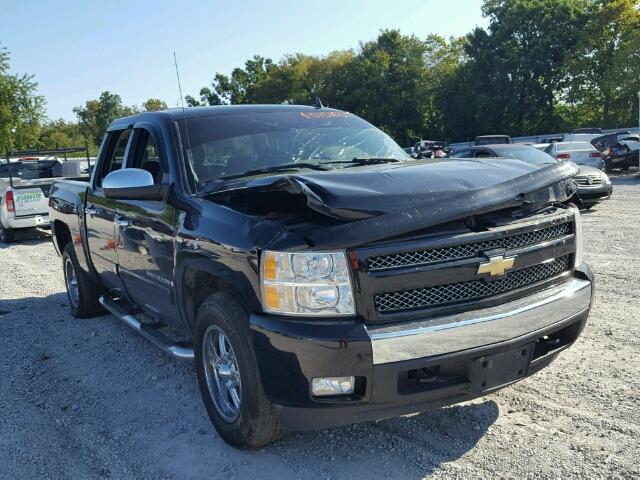 2GCEK133581225722 - 2008 CHEVROLET SILVERADO BLACK photo 1