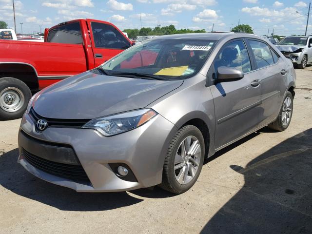 5YFBPRHE4EP132135 - 2014 TOYOTA COROLLA EC 灰色 照片 2