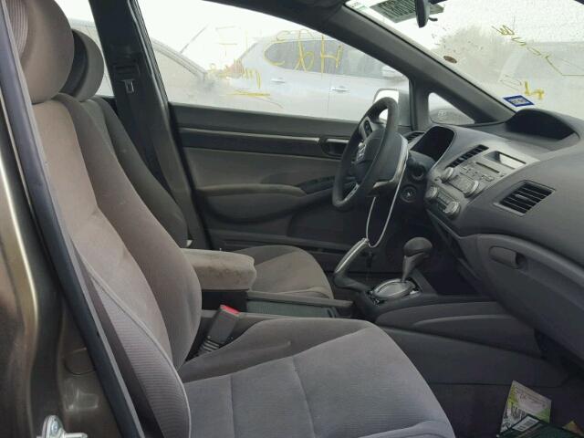 JHMFA16856S009556 - 2006 HONDA CIVIC EX Թուխ լուսանկար 5