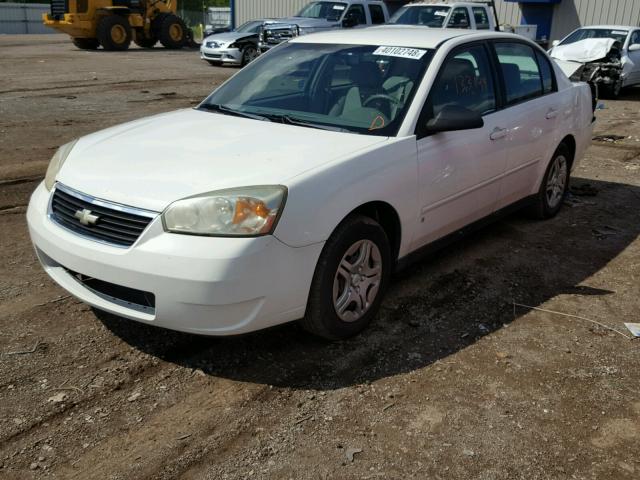 1G1ZS57F07F272797 - 2007 CHEVROLET MALIBU LS 白色 照片 2
