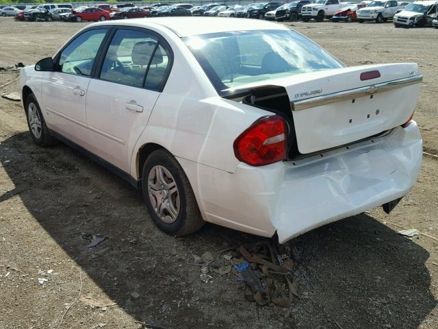 1G1ZS57F07F272797 - 2007 CHEVROLET MALIBU LS 白色 照片 3
