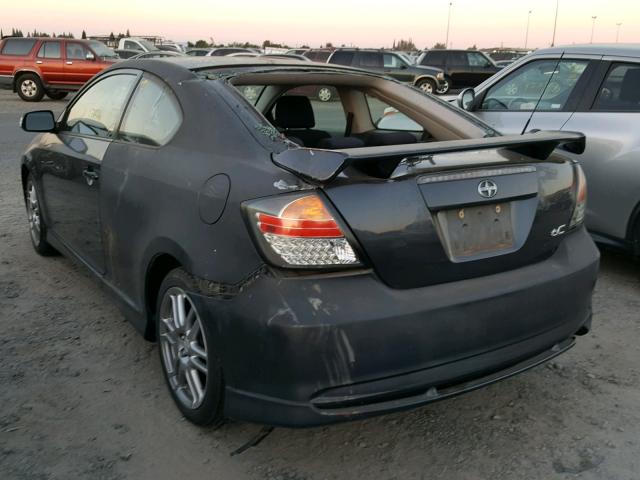 JTKDE177870209761 - 2007 TOYOTA SCION TC 黑色 照片 3