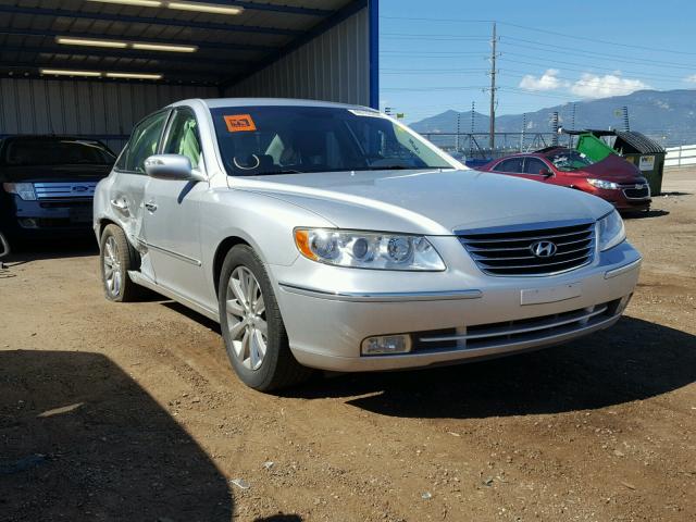 KMHFC46F19A368615 - 2009 HYUNDAI AZERA SE SILVER photo 1