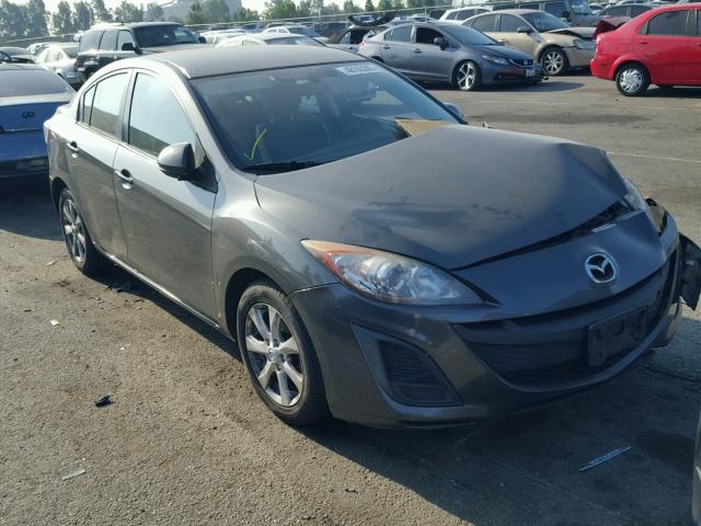 JM1BL1VGXB1481366 - 2011 MAZDA 3 I CHARCOAL photo 1