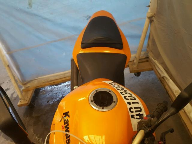 JKAZRCA133A005871 - 2003 KAWASAKI ZR1000 A1 ORANGE photo 6