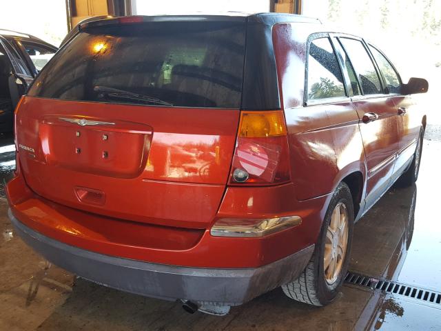 2C4GM68455R662652 - 2005 CHRYSLER PACIFICA T RED photo 4