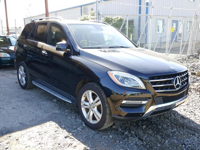 4JGDA2EB3EA352572 - 2014 MERCEDES-BENZ ML 350 BLU BLACK photo 1