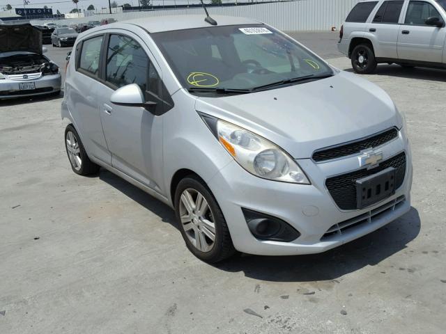 KL8CD6S92DC562236 - 2013 CHEVROLET SPARK 1LT SILVER photo 1