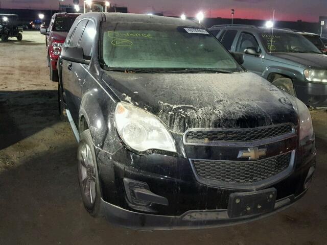 2CNFLCEC1B6286825 - 2011 CHEVROLET EQUINOX BLACK photo 1