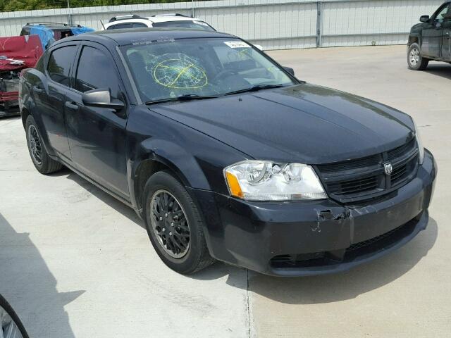 1B3CC4FB9AN209246 - 2010 DODGE AVENGER SX BLACK photo 1