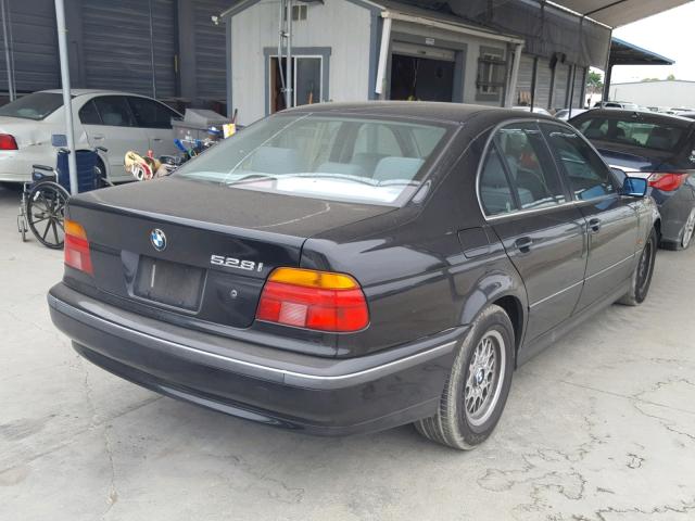 WBADD632XWBW31550 - 1998 BMW 528 I AUTO BLACK photo 4