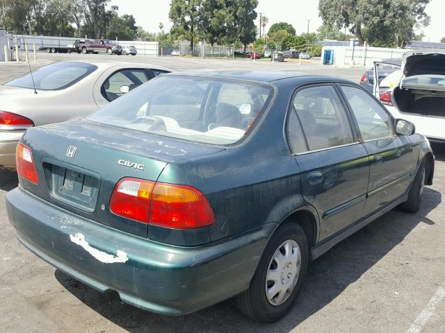2HGEJ6619XH520243 - 1999 HONDA CIVIC BASE Yaşıl foto 4