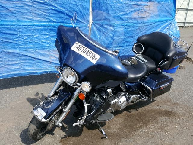 1HD1KEM15CB685960 - 2012 HARLEY-DAVIDSON FLHTK ELEC BLUE photo 2