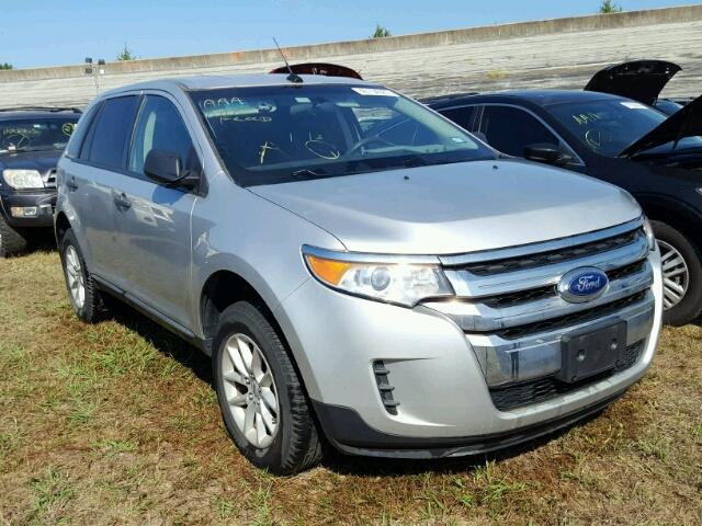 2FMDK3GC5EBB63757 - 2014 FORD EDGE SILVER photo 1