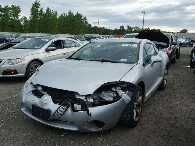 4A3AK24F68E040832 - 2008 MITSUBISHI ECLIPSE GS SILVER photo 2