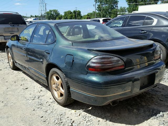 1G2WP52K7XF280321 - 1999 PONTIAC GRAND PRIX GREEN photo 3