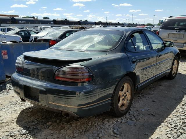 1G2WP52K7XF280321 - 1999 PONTIAC GRAND PRIX GREEN photo 4