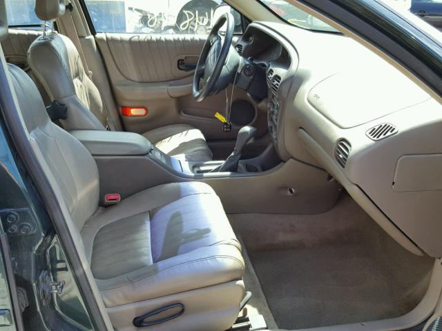 1G2WP52K7XF280321 - 1999 PONTIAC GRAND PRIX GREEN photo 5