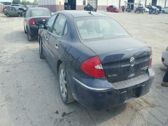 2G4WD582571231181 - 2007 BUICK LACROSSE C BLUE photo 3