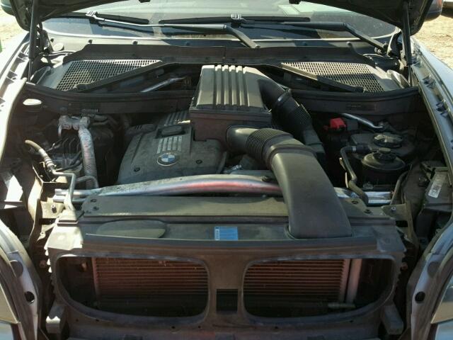 5UXFE4C52AL277502 - 2010 BMW X5 XDRIVE3 SILVER photo 7