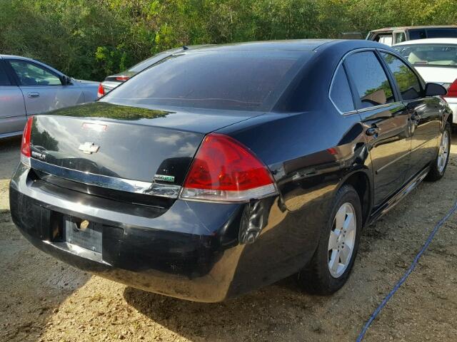 2G1WF5EK1B1130109 - 2011 CHEVROLET IMPALA BLACK photo 4