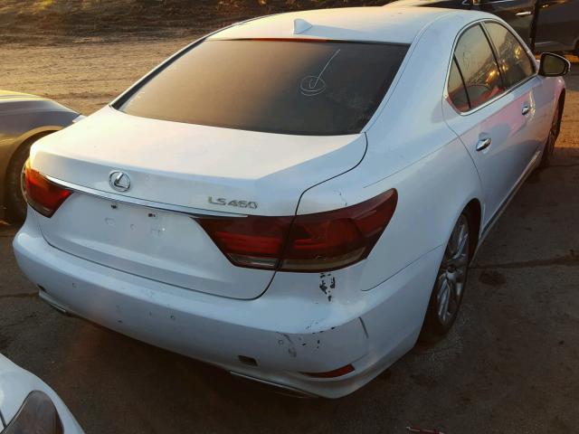 JTHBL1EF6E5126486 - 2014 LEXUS LS WHITE photo 4