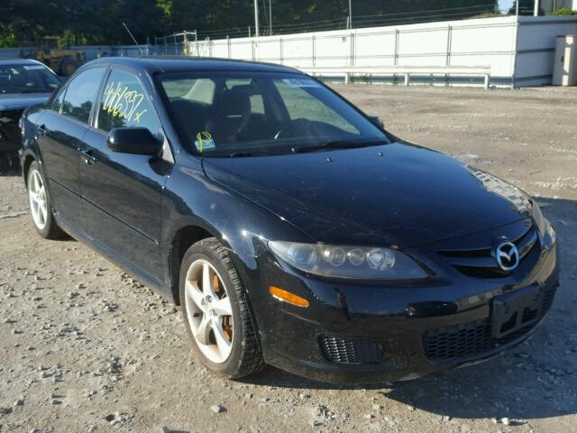 1YVHP80D375M44660 - 2007 MAZDA 6 S BLACK photo 1