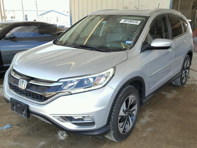 5J6RM3H99GL029306 - 2016 HONDA CR-V TOURI SILVER photo 2